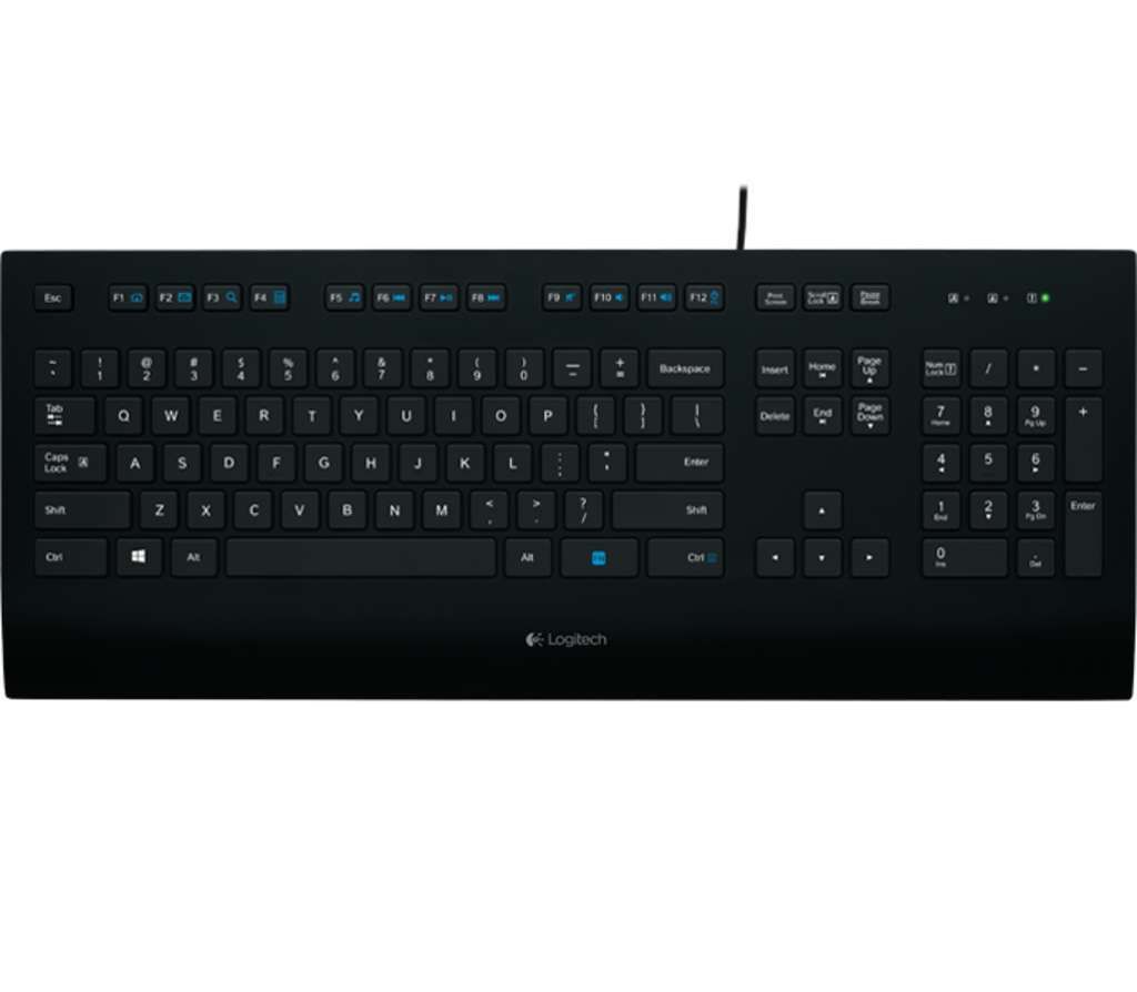 K280e | Keyboard 656565025 Logitech Corded