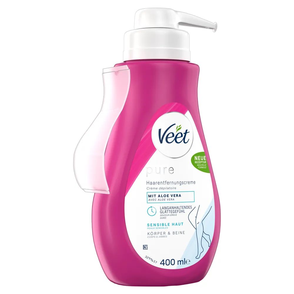 Veet Haarentfernungscreme Sensitive Pumpspender 400ml