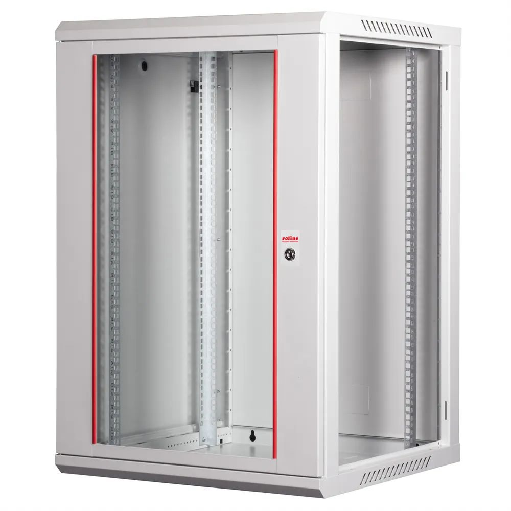 ROLINE 19-Zoll Wandgehäuse Basic Plus 18HE, 600x600 BxT grau