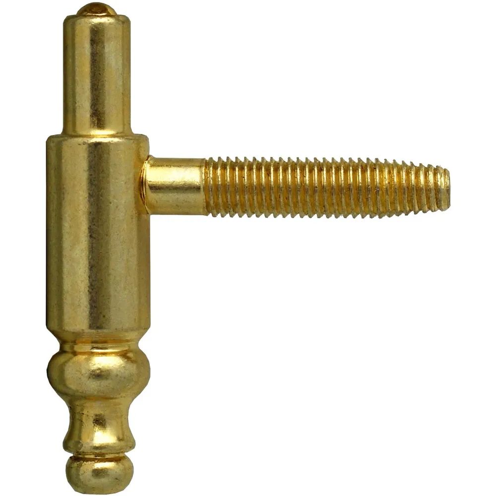 OTLAV Einbohrband Rahmenteil Typ 190, Band ø 14 mm, Stahl vermessingt