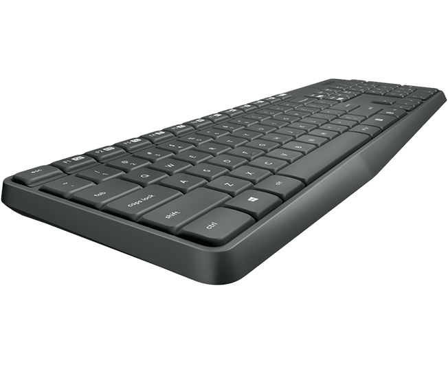 Logitech MK235 - Tastatur-und-Maus-Set - kabellos