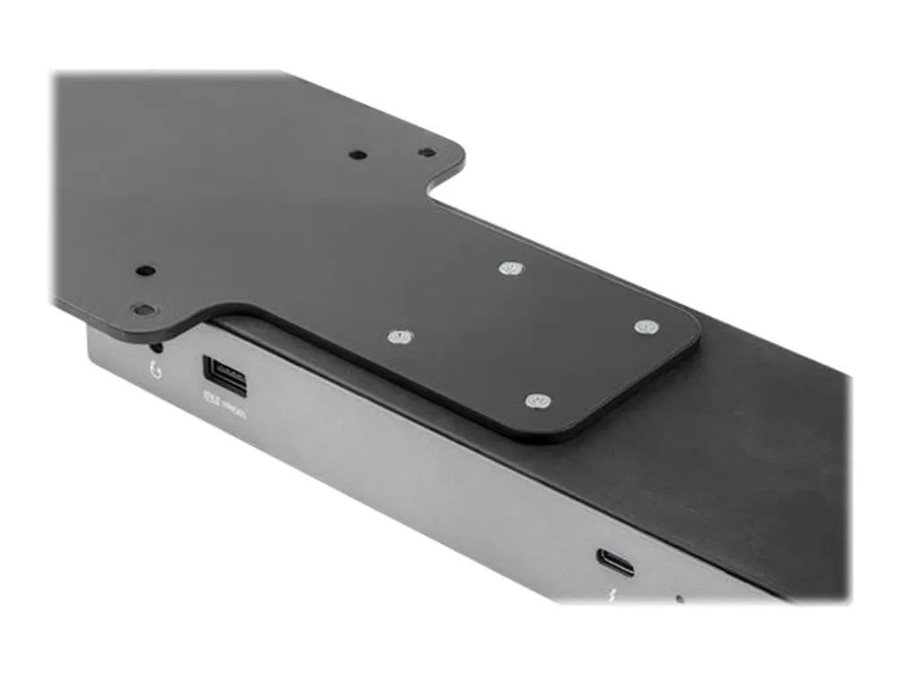 StarTech.com SSPMSVESA Halterung für Dockingstation (VESA, Stahl, Montageplatte für die Rückseite des Monitors, für kompatible Hubs)
