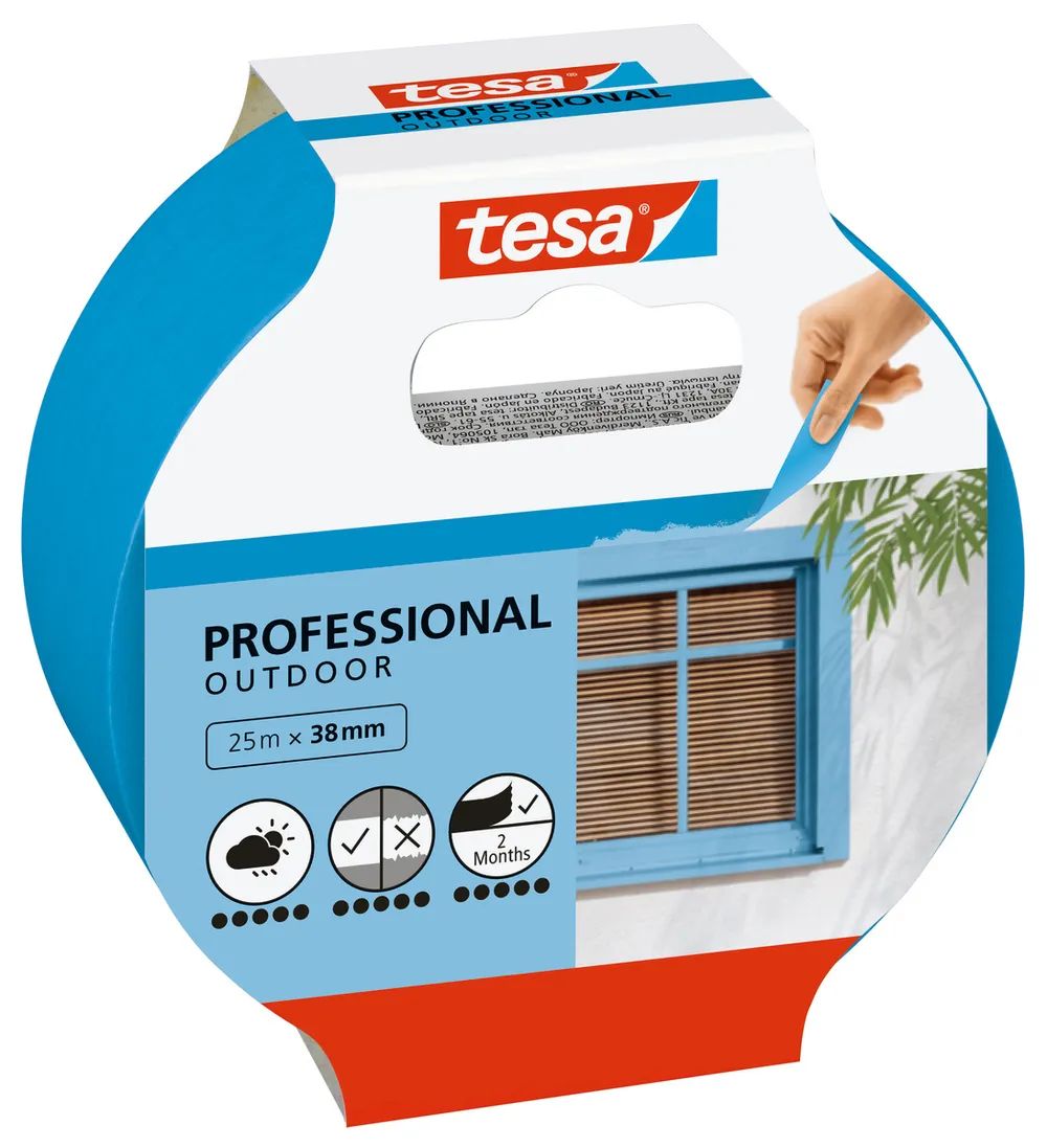 Tesa Malerband Profi Outdoor 25m x 38mm