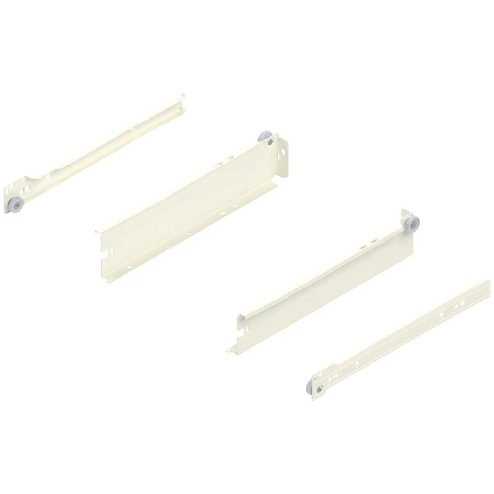BLUM METABOX N Zarge 320 Schraubversion, Teilauszug, NL 270, cremeweiß