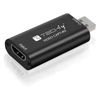 Techly I-USB-VIDEO-1080TY - Schwarz - Windows 10 - Windows 7 - Windows 8 - Windows Vista - Windows XP - 1920 x 1080 Pixel - 12 Bit - 60 Hz - HDMI