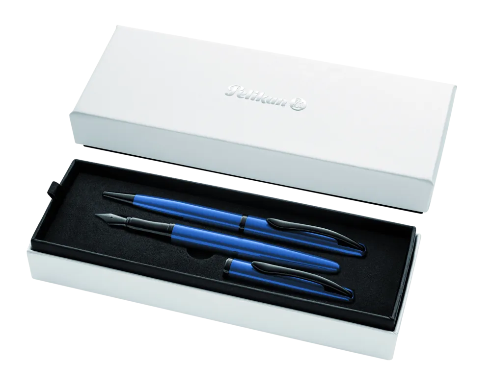 Pelikan Füllhalter & Kugelschreiber Jazz® Noble Elegance im Set, Aquamarin