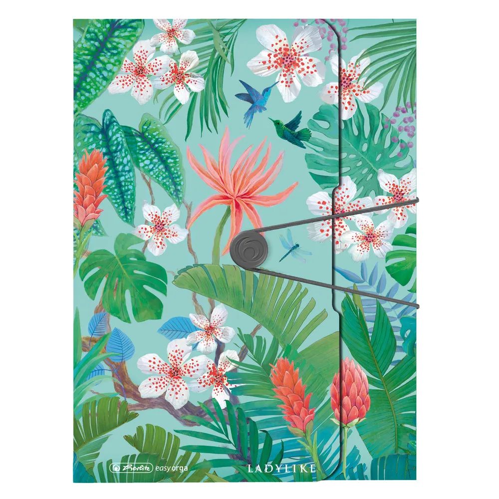 herlitz Sammelbox PP A4 Ladylike Jungle to go