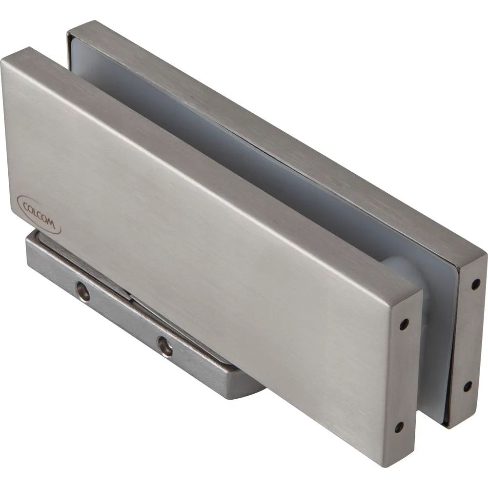Colcom Group S.r.l.  Unterer Eckbeschlag Verto,Glas 8/10/12/13,52mm,Tragkraft 100 kg,Edelstahl