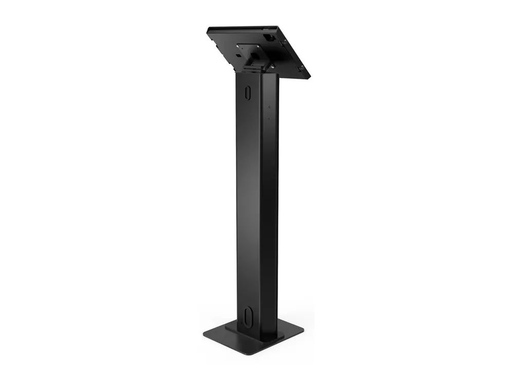 Compulocks iPad Air M2 & M3 13", Apex Enclosure Brandable Floor Stand - Black - Aufstellung - für Tablett - Branding-fähig - verriegelbar - Metall, Polypropylen - Schwarz - Bildschirmgröße: 33.02 cm (13")
