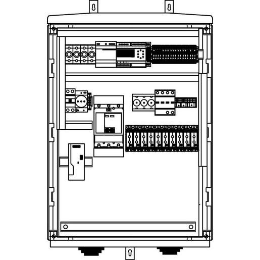 Elsta Mosdorfer AC-SAMMLERSCHRANK+NA-SCHUTZ / ELSTA ACS A4 850/320 LS160 ACA42.AT.11A.5.0.G