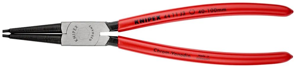 KNIPEX Sicherungsringzange für Innenringe in Bohrungen mit Kunststoff überzogen schwarz atramentiert 225 mm