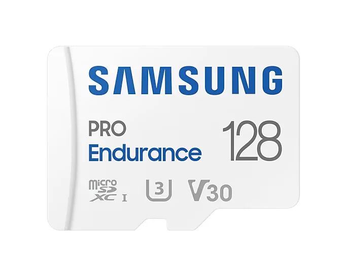 Samsung PRO Endurance MB-MJ128KA - Flash-Speicherkarte (microSDXC-an-SD-Adapter inbegriffen)