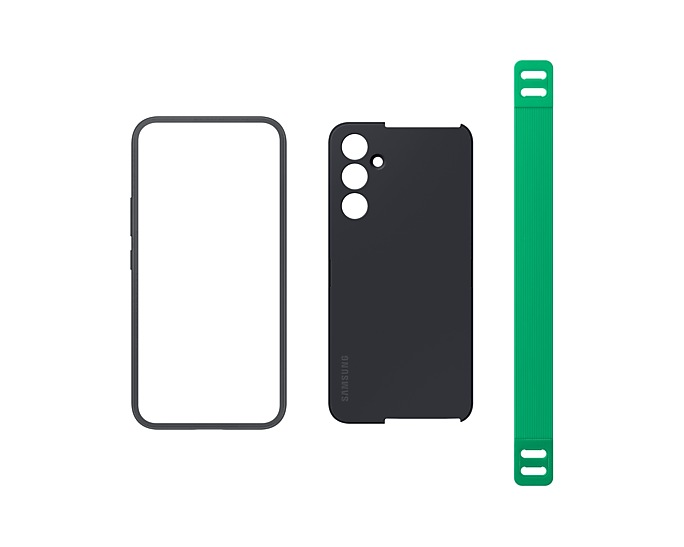 Samsung A54 Strap Case Black