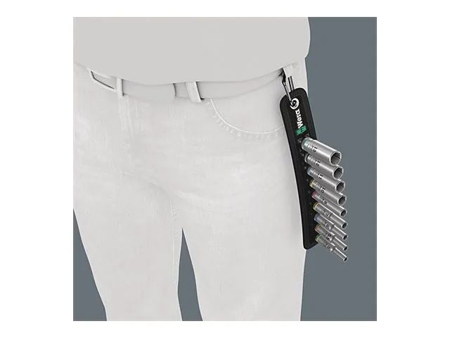 Wera Belt A Deep 1 - Knarre - 9 Stücke - 1/4"