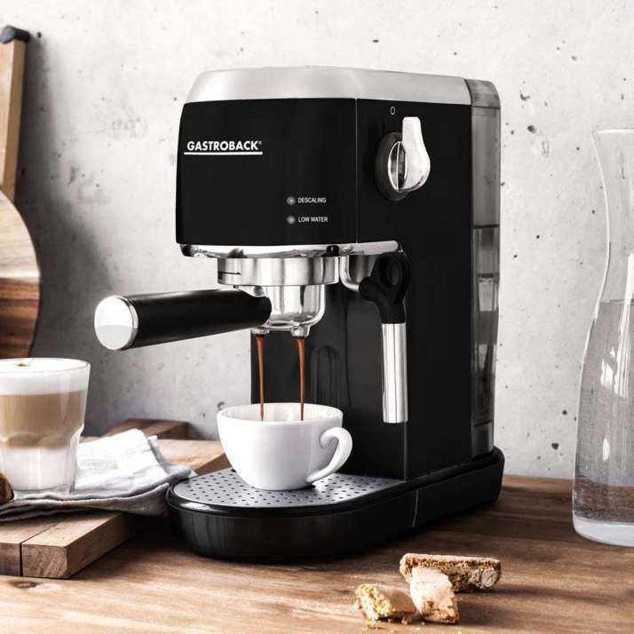 Gastroback Design Espresso Piccolo Schwarz Open-Box