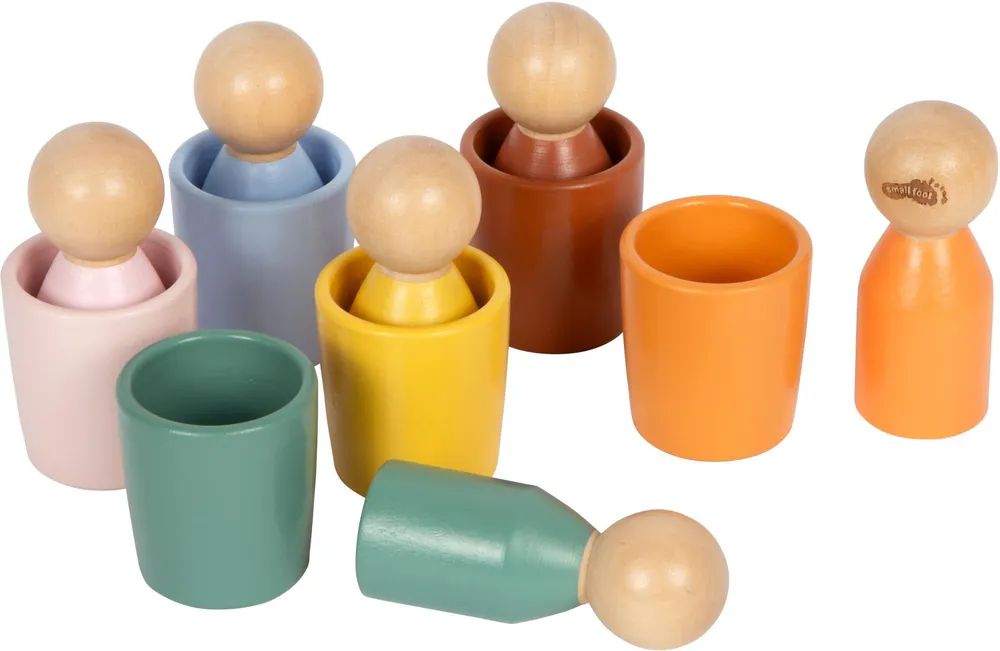 small foot GmbH&Co. KG Montessori Sortierbecher mit Figuren
