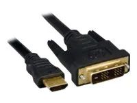 MicroConnect Adapterkabel - HDMI männlich zu DVI-D - männlich - 3m