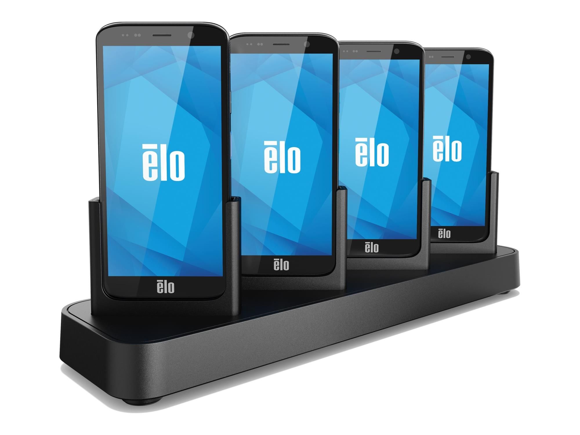 Elo Touch Solutions Elo 4 Unit Device Charger - Handgerät-Ladeständer und Netzteil