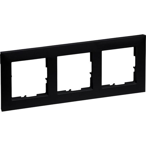 Legrand 3F.RAHMEN SCHWARZ LACKIERT / LEGRAN 765373 SEANO 765373