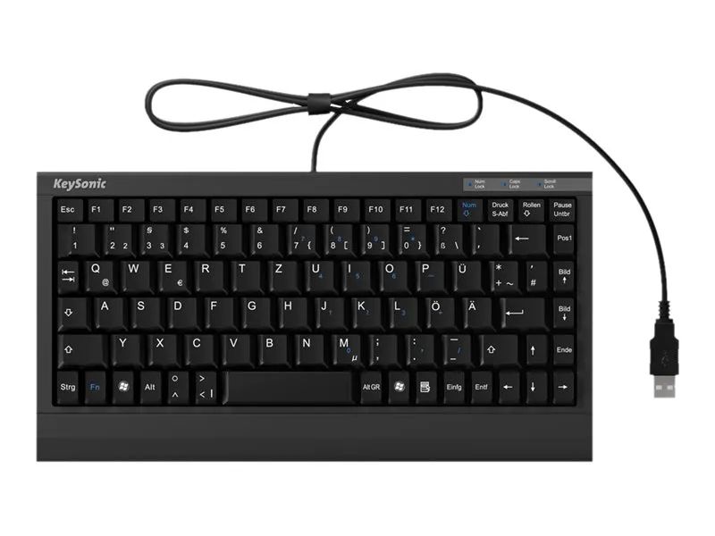 KeySonic ACK-595 C+ - Tastatur - PS/2, USB