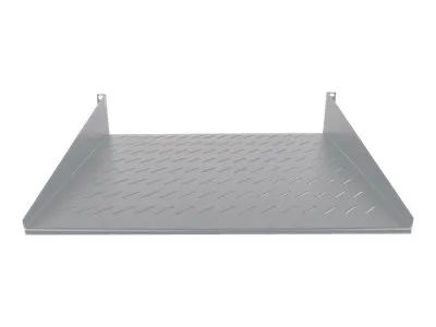 Intellinet 19" Cantilever Shelf, 2U, 2-Point Front Mount, 250mm Depth, Max 25kg, Grey, Three Year Warranty - Rack - Regal - Grau, RAL 7035 - 2U - 48.3 cm (19")
