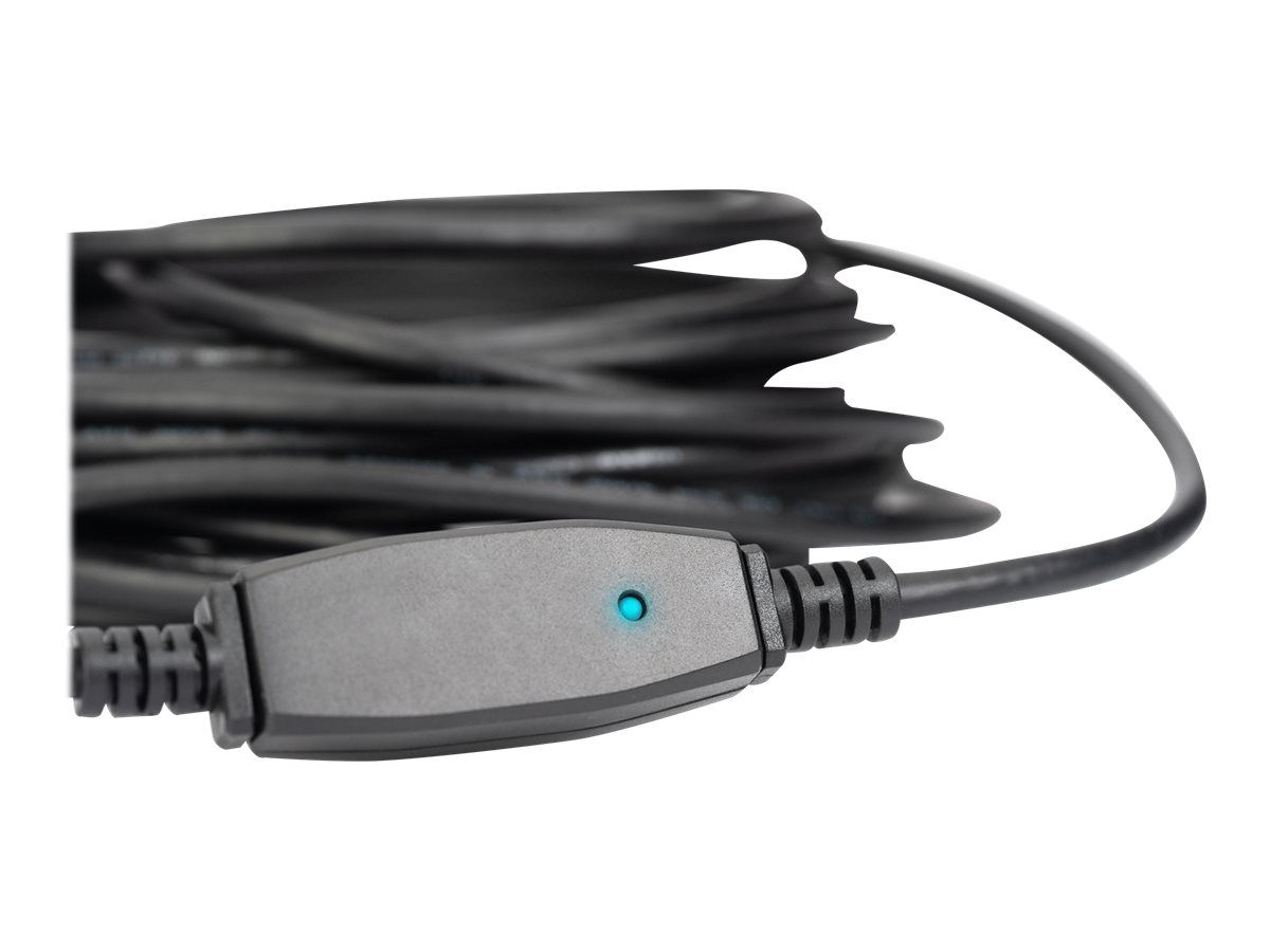 DIGITUS Aktives USB 3.0 Verlängerungskabel, 15 m