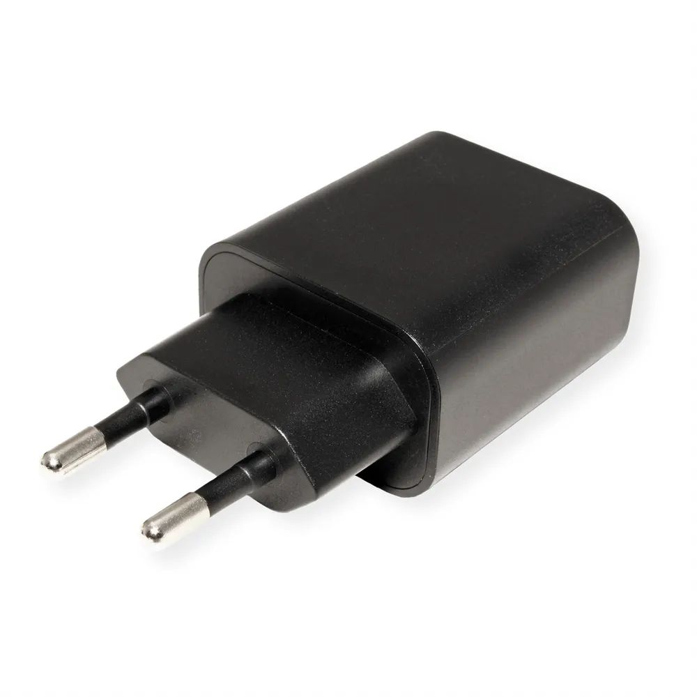 VALUE USB Charger mit Euro-Stecker, 1 Port Typ-C (PD), 25W