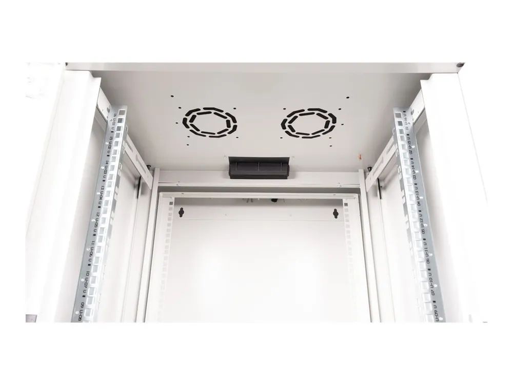 ROLINE Pro - Schrank Netzwerkschrank - 2-teilige drehbare, 600 x 600 mm (B x T)