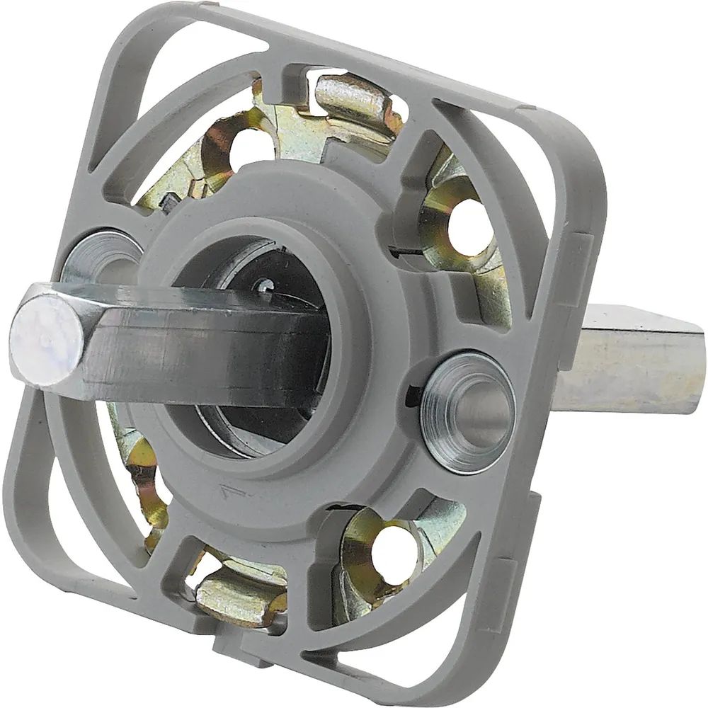 HOPPE Montagemodul UP52/RFL eckig, Vierkant 8/62 mm, Stahl aluminiumfarbig