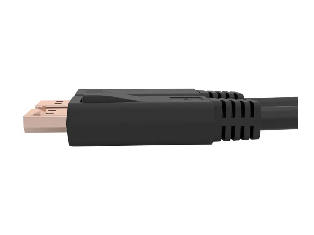 C2G 6ft (1.8m) C2G TAA-Compliant DisplayPort Cable with Latches - 8K 60Hz - DisplayPort-Kabel - TAA-konform - DisplayPort (M)