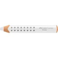FABER-CASTELL Buntstift Grippy weiß 3er Set