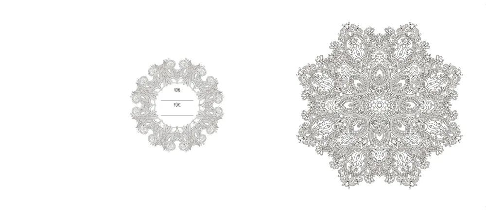 Coppenrath Verlag GmbH & Co.KG Mandalas - Limited Edition (Creative Tim