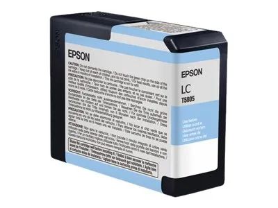 Epson T5805 - 80 ml - hell Cyan - original