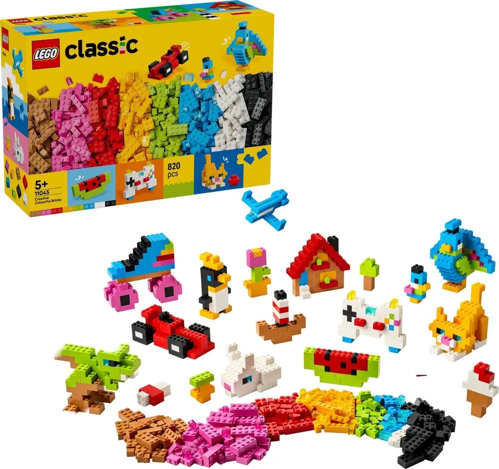 LEGO Classic 11045 - Kreatywne kolorowe klocki