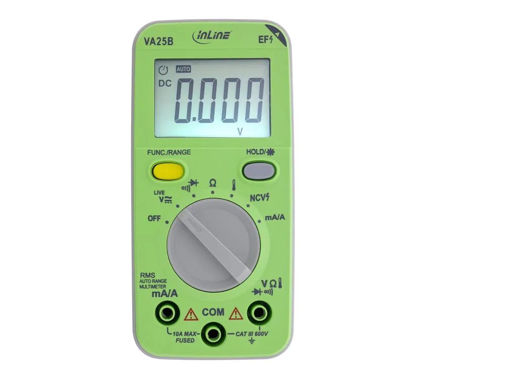 InLine Multimeter mit Auto-Range - Pocketformat