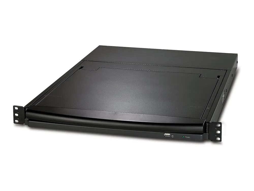 APC LCD Console - KVM-Konsole mit KVM-Switch - 16 Anschlüsse - PS/2 - 43.2 cm (17")
