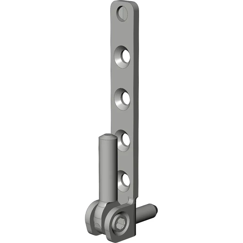 WINKHAUS Ecklager ESV.6-3-16.SL, symmetrisch, 100 kg, silber