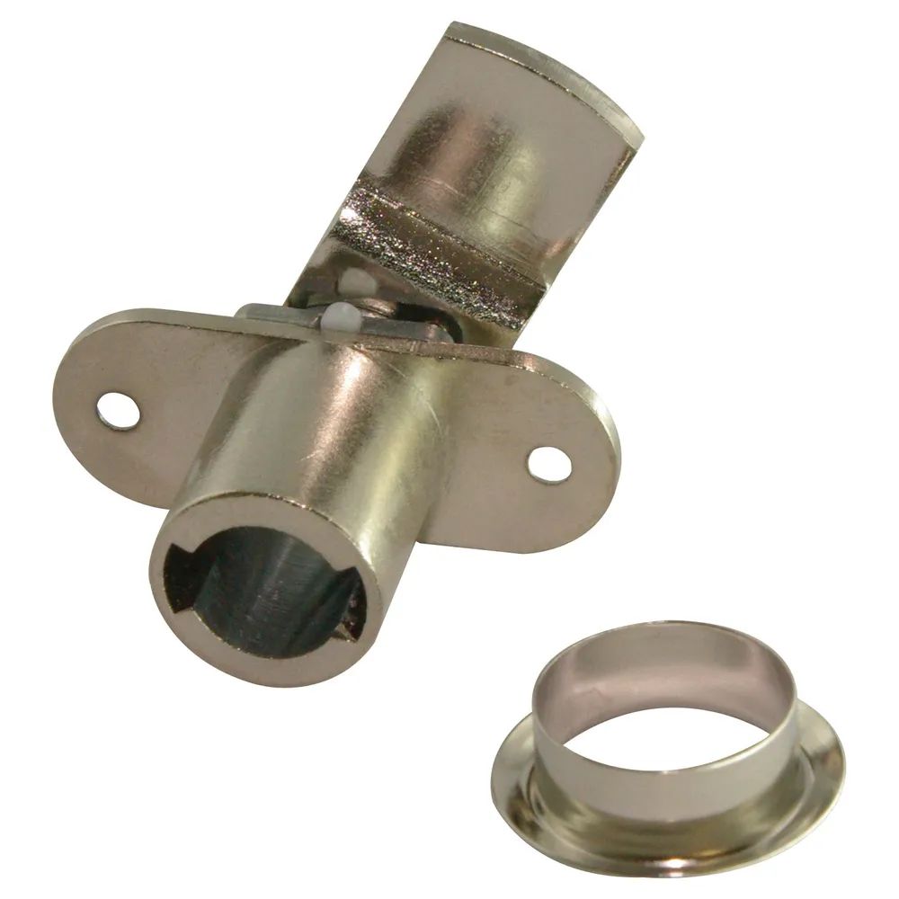 HEKNA Zylinder-Hebelschloss 6070 Typ 505 links Schließhebel gekröpft, L 30 mm
