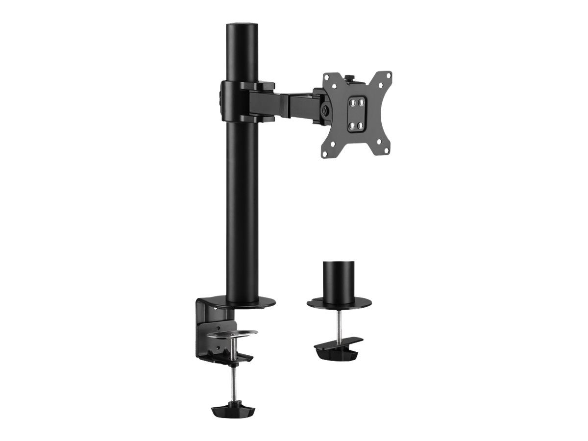 LogiLink Befestigungskit - einstellbarer Arm - für LCD-Display - Stahl - Schwarz - Bildschirmgröße: 43.2-81.3 cm (17"-32")