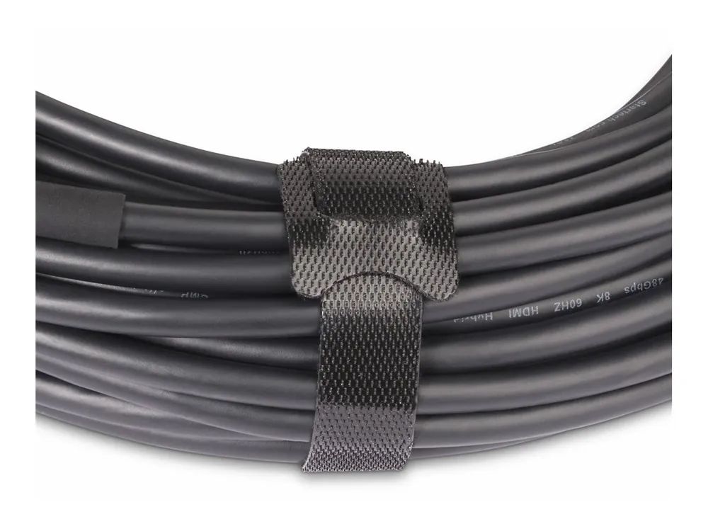 StarTech.com 30,4m Aktives Optisches HDMI Kabel(AOC), CMP, 8K HDMI 2.1 - Ultra High Speed - HDMI-Kabel - HDMI männlich zu HDMI männlich - 30.4 m - Hybrid Kupfer/Kohlefaser - Schwarz - Active Optical Cable (AOC)