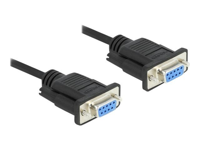 Delock Kabel seriell - DB-9 (W) zu DB-9 (W)