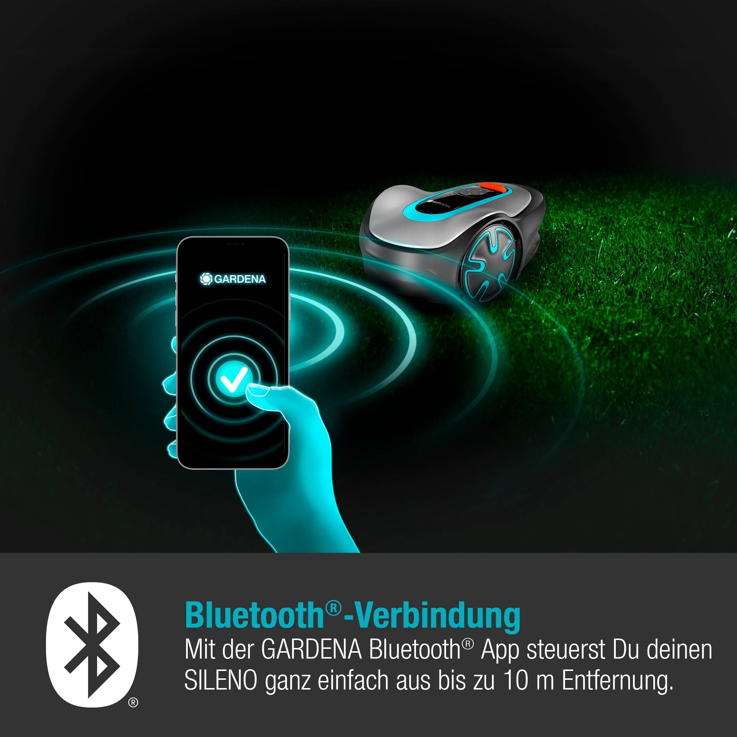 Gardena Mähroboter SILENO minimo 500 m² Open-Box