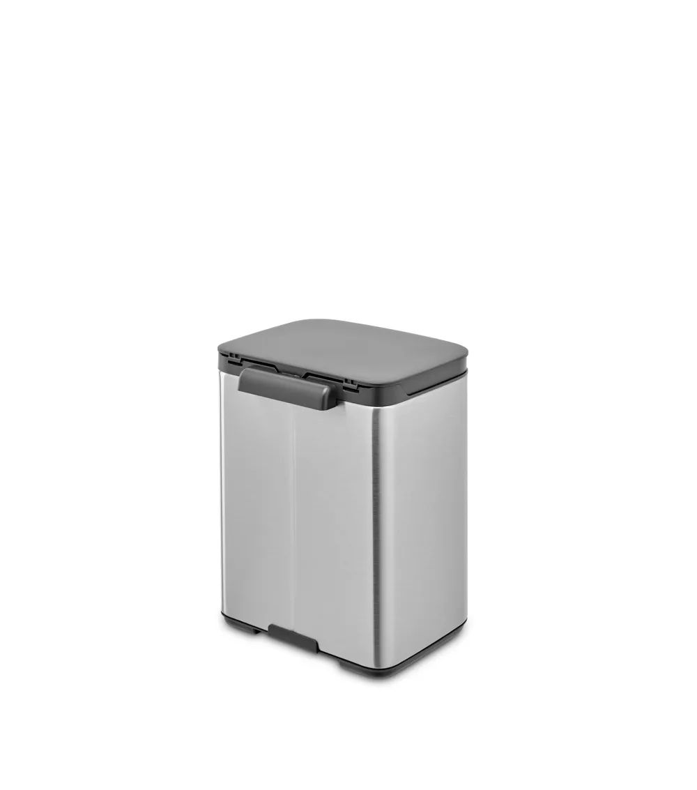 Brabantia Bo Mülleimer, 4L - Matt Steel Fingerprint Proof