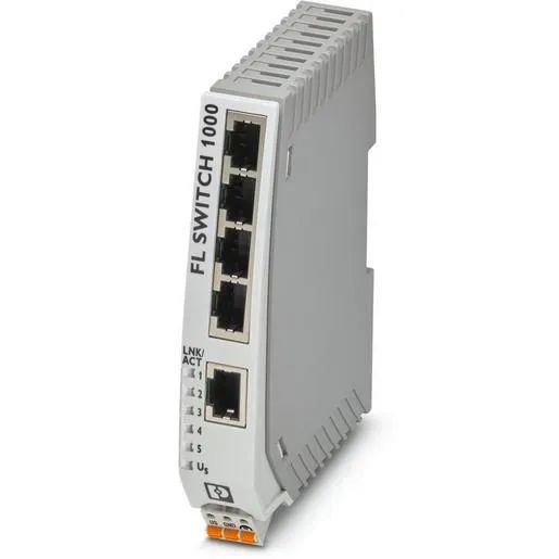 Phoenix INDUSTRIAL ETHERNET SWITCH / PHOENI FL SWITCH 1105N 1085254