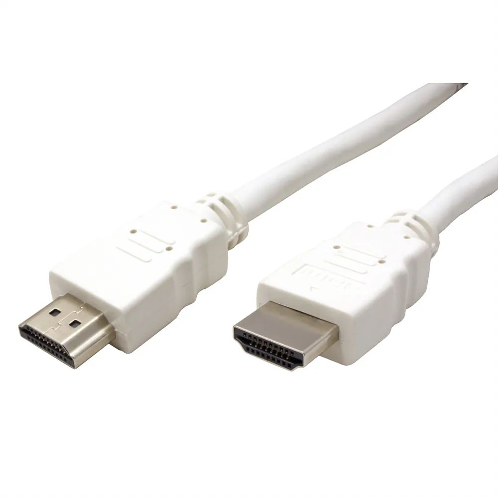VALUE HDMI High Speed Kabel mit Ethernet, weiß, 3 m