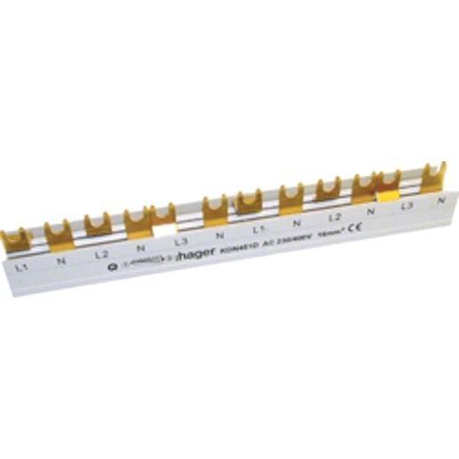 Hager PHASENSCHIENE 4POL. 16MM² / HAGER KDN 451 E KDN451E