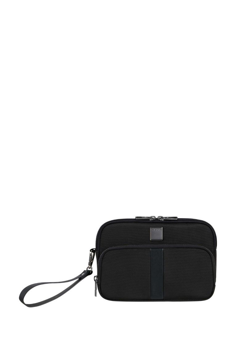 SAMSONITE SACKSQUARE TRAVEL CLUTCH, black