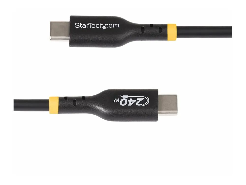 StarTech.com 2m USB-C Ladekabel, USB-IF zertifiziert, 240W PD EPR, M/M - USB-Kabel - 24 pin USB-C (M)
