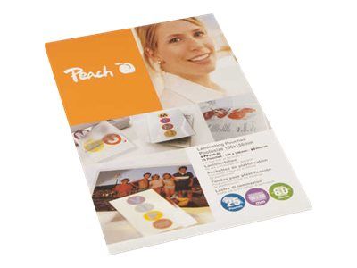 Peach 125 Mikron - 100er-Pack - durchsichtig