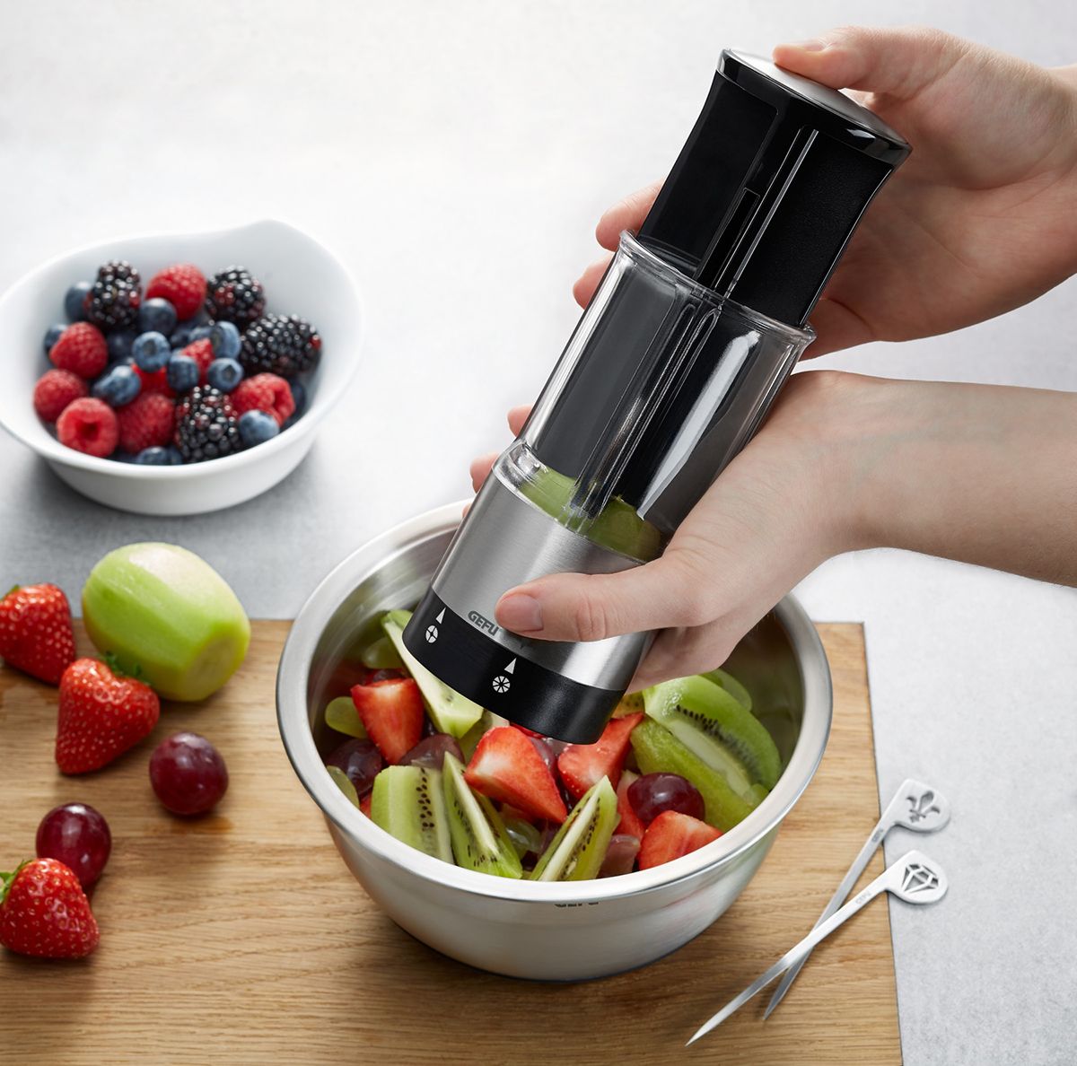 GEFU Gemüse- und Obstteiler FLEXICUT